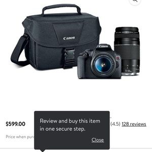 Canon Rebel EOS T7 have only had it about a year. It takes great pictures!